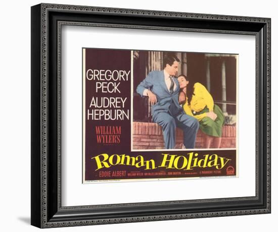 Roman Holiday, 1953-null-Framed Art Print