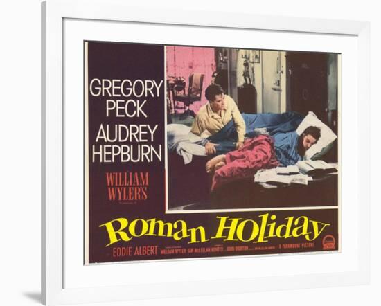 Roman Holiday, 1953-null-Framed Art Print