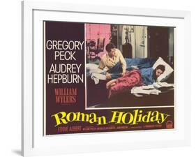 Roman Holiday, 1953-null-Framed Art Print