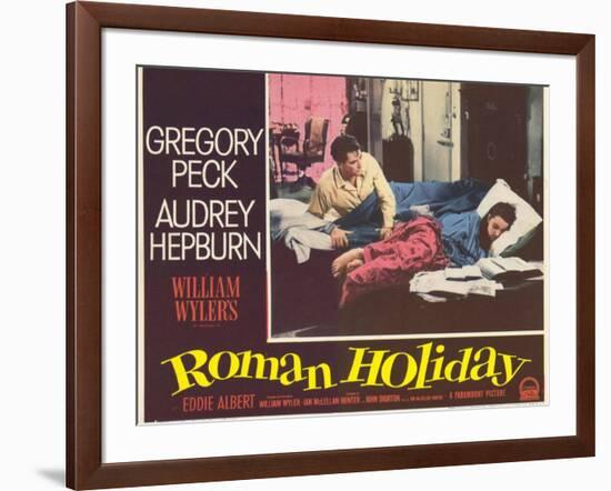 Roman Holiday, 1953-null-Framed Art Print