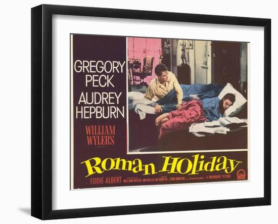 Roman Holiday, 1953-null-Framed Art Print