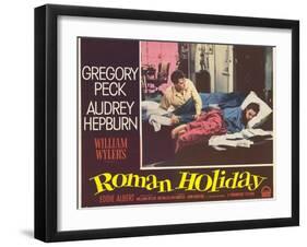 Roman Holiday, 1953-null-Framed Art Print