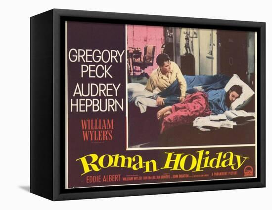 Roman Holiday, 1953-null-Framed Stretched Canvas