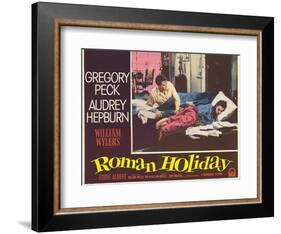 Roman Holiday, 1953-null-Framed Art Print