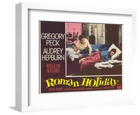 Roman Holiday, 1953-null-Framed Art Print