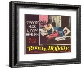 Roman Holiday, 1953-null-Framed Art Print