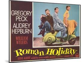 Roman Holiday, 1953-null-Mounted Art Print