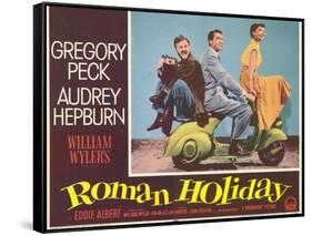 Roman Holiday, 1953-null-Framed Stretched Canvas