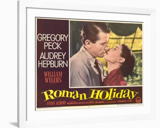 Roman Holiday, 1953-null-Framed Art Print