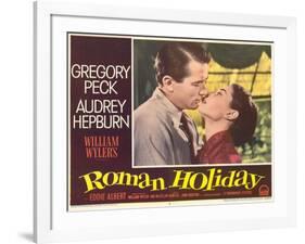 Roman Holiday, 1953-null-Framed Art Print