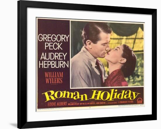 Roman Holiday, 1953-null-Framed Art Print