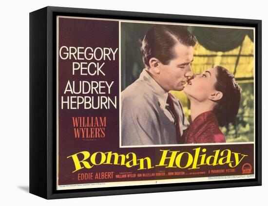 Roman Holiday, 1953-null-Framed Stretched Canvas