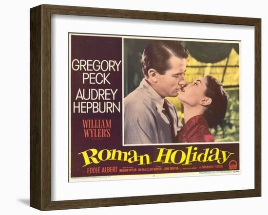 Roman Holiday, 1953-null-Framed Art Print