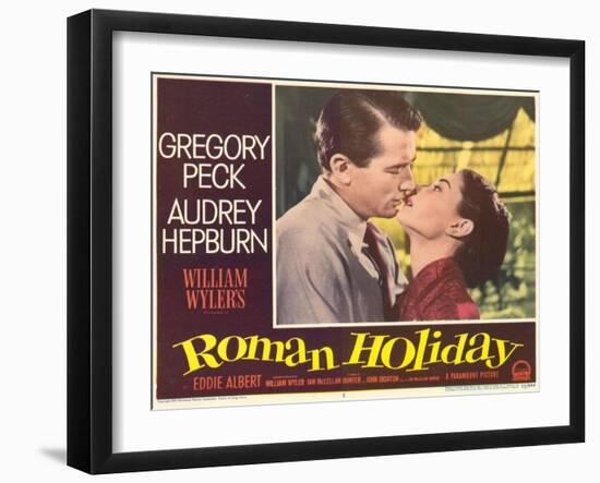 Roman Holiday, 1953-null-Framed Art Print