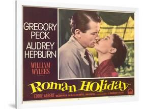 Roman Holiday, 1953-null-Framed Art Print