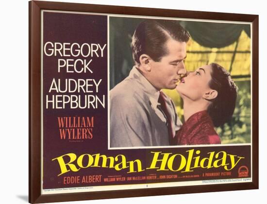 Roman Holiday, 1953-null-Framed Art Print