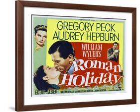 Roman Holiday, 1953-null-Framed Art Print