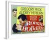 Roman Holiday, 1953-null-Framed Art Print