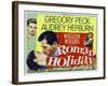 Roman Holiday, 1953-null-Framed Art Print