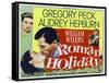 Roman Holiday, 1953-null-Framed Stretched Canvas