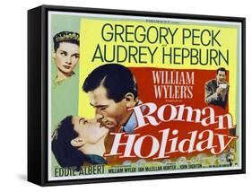 Roman Holiday, 1953-null-Framed Stretched Canvas