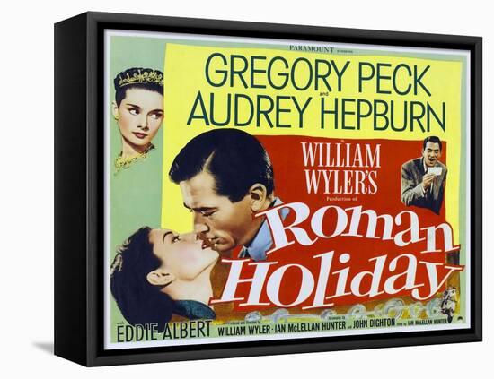 Roman Holiday, 1953-null-Framed Stretched Canvas