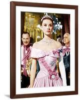 ROMAN HOLIDAY, Audrey Hepburn, 1953-null-Framed Photo