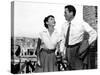 Roman Holiday, Audrey Hepburn, Gregory Peck, 1953-null-Stretched Canvas