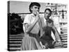 Roman Holiday, Audrey Hepburn, Gregory Peck, 1953-null-Stretched Canvas