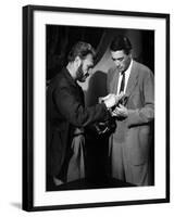Roman Holiday, Eddie Albert, Gregory Peck, 1953-null-Framed Premium Photographic Print