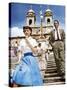 ROMAN HOLIDAY, from left: Audrey Hepburn, Gregory Peck, 1953-null-Stretched Canvas