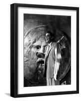 Roman Holiday, Gregory Peck, 1953-null-Framed Photo