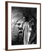 Roman Holiday, Gregory Peck, 1953-null-Framed Photo