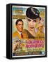 Roman Holiday, Gregory Peck, Audrey Hepburn, 1953-null-Framed Stretched Canvas