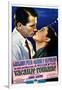 Roman Holiday, Left to Right: Gregory Peck, Audrey Hepburn on Italian Poster Art, 1953-null-Framed Art Print