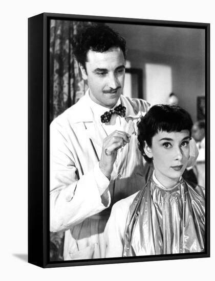 Roman Holiday, Paolo Carlini, Audrey Hepburn, 1953-null-Framed Stretched Canvas