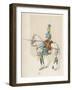 Roman Horse Soldier-Louis Vallet-Framed Art Print