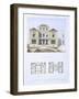 Roman House, from 'Town and Country Houses Based on the Modern Houses of Paris', C.1864-Olive-Framed Giclee Print