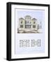 Roman House, from 'Town and Country Houses Based on the Modern Houses of Paris', C.1864-Olive-Framed Giclee Print