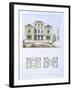 Roman House, from 'Town and Country Houses Based on the Modern Houses of Paris', C.1864-Olive-Framed Giclee Print
