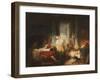 Roman Interior, c.1760-Jean-Honore Fragonard-Framed Giclee Print