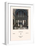 Roman Interior-Racinet-Framed Art Print