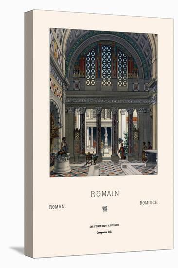 Roman Interior-Racinet-Stretched Canvas