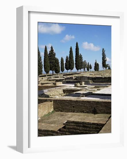 Roman Italica, Birthplace of Trajan, Seville, Spain-Sheila Terry-Framed Photographic Print