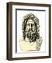 Roman Jupiter, or Zeus in Greek Mythology, God of the Sky and of Laws-null-Framed Giclee Print