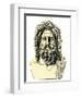 Roman Jupiter, or Zeus in Greek Mythology, God of the Sky and of Laws-null-Framed Giclee Print