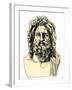 Roman Jupiter, or Zeus in Greek Mythology, God of the Sky and of Laws-null-Framed Giclee Print