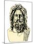 Roman Jupiter, or Zeus in Greek Mythology, God of the Sky and of Laws-null-Mounted Giclee Print