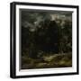 Roman Landscape, 1852-Arnold Böcklin-Framed Giclee Print