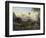 Roman Landscape with Mountains, C. 1825-Ernst Fries-Framed Giclee Print